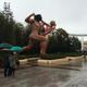 Illustration for article titled iAttack on Titan/i Statues Are Eating Japanese Tourists
